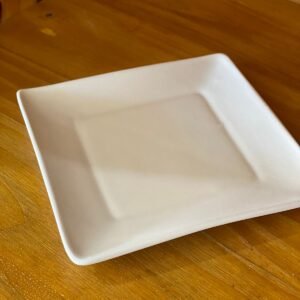 Plato cuadrado chico