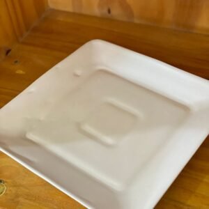 Plato cuadrado grande