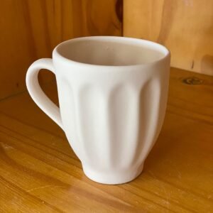Taza de té facetada