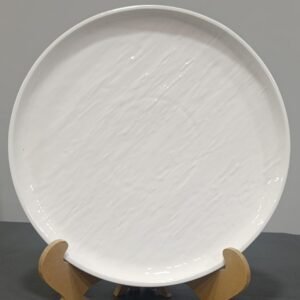 Plato Playo Blanco Línea Moderna