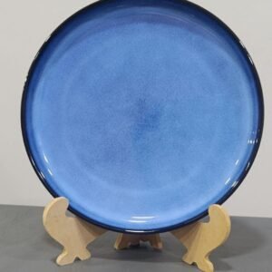 Plato Playo Azul Línea Moderna
